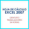 Hoja de cálculo Excel 2007