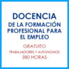 Docencia de la formación profesional para el empleo